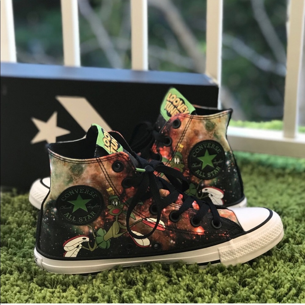 Converse Adult Vulk💥Marvin the Martian W AUTHENT - Picture 4 of 6